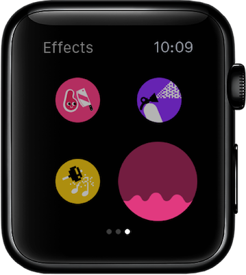 Pacemaker DJ Mix Effects on Apple Watch